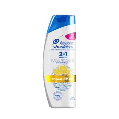 Head & Shoulders Limon Ferahlığı 2'si 1 Arada Kepeğe Karşı Etkili Şampuan
