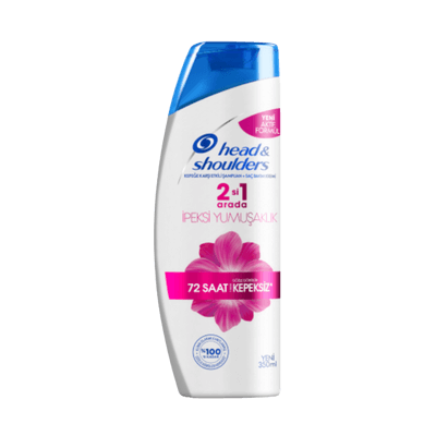 Head & Shoulders İpeksi Yumuşaklık 2'si 1 Arada Kepeğe Karşı Etkili Şampuan