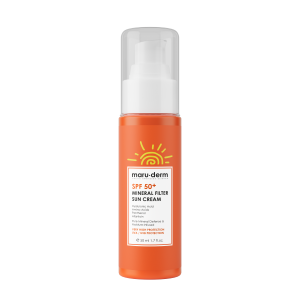 Maruderm Güneş Kremi | SPF 50+ %100 Mineral Filtre Güneş Kremi 50 mL