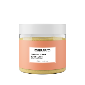 Maruderm Body Scrub | Zerdeçal + Süt Vücut Peelingi | C Vitamini + Ferulik Asit 250 mL