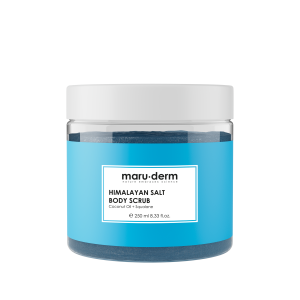 Maruderm Body Scrub | Himalaya Tuzu Vücut Peelingi | Squalane + Hindistan Cevizi Yağı 250 mL