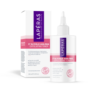 Laperas Aydınlatıcı ve Gözenek Sıkılaştırıcı 5% Glycolic AHA/BHA Cadı Fındığı Tonik 200 mL