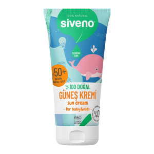 Siveno Bebek ve Çocuk İçin Güneş Kremi 50+ SPF 50 mL