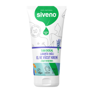 Siveno Lavanta Yağlı El ve Vücut Kremi 50mL