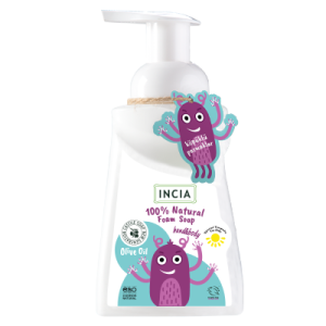 Incia Çocuklar İçin Zeytinyağlı Köpük Sabunu 200 mL