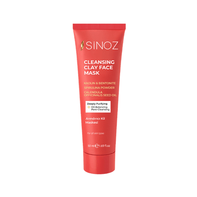 Sinoz Akne Ve Siyah Nokta Karşıtı Arındırıcı Yüz Bakım Maskesi 50ml