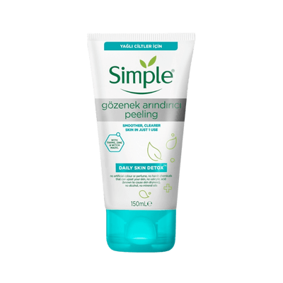 Simple Daily Skin Detox Gözenek Arındırıcı Peeling 150 ml