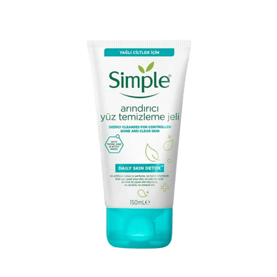 Simple Daily Skin Detox Arındırıcı Yüz Yıkama Jeli 150 ml