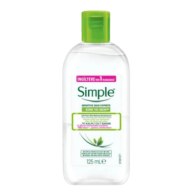 Simple Çift Fazlı Göz Makyaj Temizleyicisi 125ml