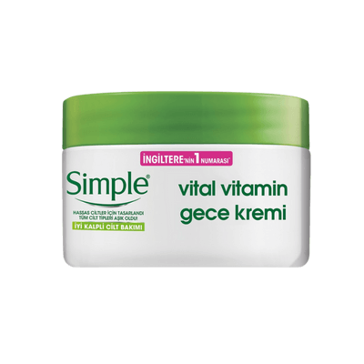 Simple Vital Vitamin Gece Kremi 50ml