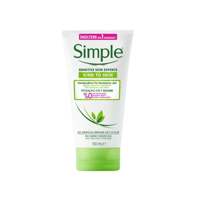 Simple Nemlendirici Yüz Temizleme Jeli 150ml