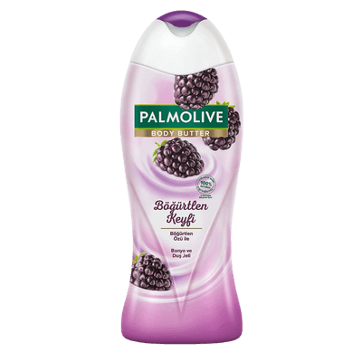 Palmolive Body Butter Böğürtlen Keyfi Böğürtlen Özü ile Banyo ve Duş Jeli (500 ml)