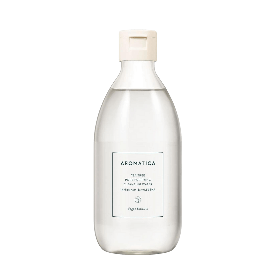 Aromatica Tea Tree Pore Purifying Cleansing Water 1% Niacinamide-0.5% BHA - Çay Ağacı Temizlik Suyu