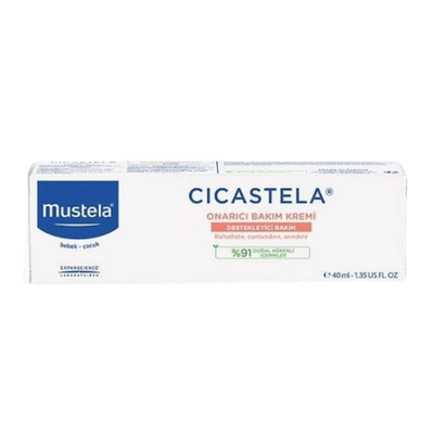 Mustela Cicastela onarıcı Bebek Cilt Bakımı