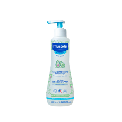 Mustela Organik Avokado İçeren Durulama Gerektirmeyen Bebek Cilt Temizliği