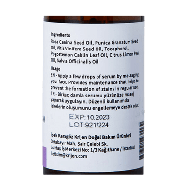 Krijen Lekeli Cilt Serumu 20ml