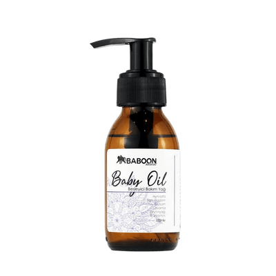 Baboon Natural Baby Oil - Besleyici Bakım Yağı