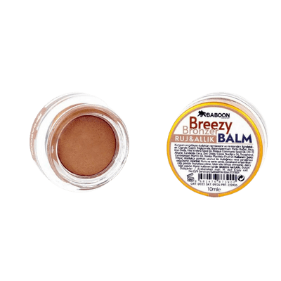Baboon Natural Breezy Bronzer Balm - Ruj & Allık