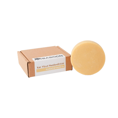 Baboon Natural Katı Vücut Nemlendiricisi - Kakao&Vanilya