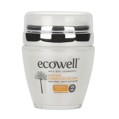 Ecowell Yağlı ve Akneye Meyilli Ciltler için Yüz Bakım Kremi