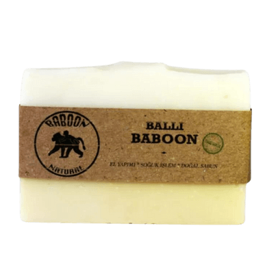 Baboon Natural Ballı Baboon - Soğuk İşlem Doğal Sabun