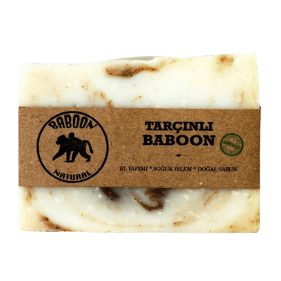 Baboon Natural Tarçınlı Baboon - Soğuk İşlem Doğal Sabun