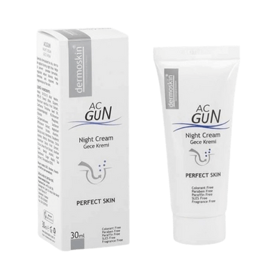 Dermoskin Acgun Gece Bakım Kremi - 30 ml