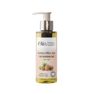 Rahik-i Mahtum Karma Ciltler İçin Yüz Temizleme Jeli (Sedir Yağlı) - 100ml