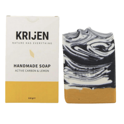 Krijen Aktif Karbon & Limon Kabuğu Sabunu 110g