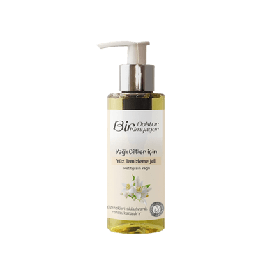 Rahik-i Mahtum Petitgrain Yağlı Yüz Temizleme Jeli (Yağlı Ciltler İçin) - 100ml