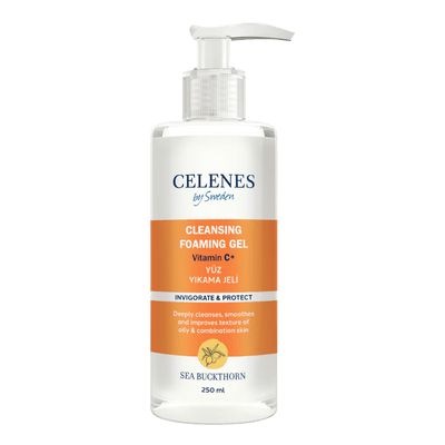 Celenes by Sweden Sea Buckthorn Yüz Yikama Jeli Yağli/Karma Ciltler