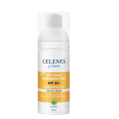 Celenes by Sweden Herbal Günes Koruyucu Dry Touch 50+ Spf