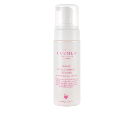 Cosmed Gentle Foaming Cleanser - Hassas ve Kızarıklığa Eğilimli Ciltler için Nazik Köpük Temizleyici - Yüz Temizleme Köpüğü 150ml