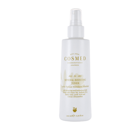 Cosmed Mineral Boosting Toner - Günlük Asidik Tonik - Asit içerikli AHA BHA Yüz Toniği 200ml