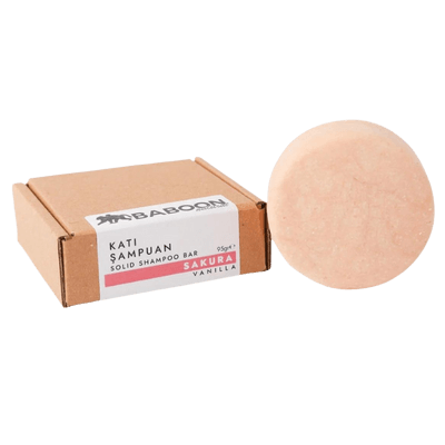 Baboon Natural Sakura Katı Şampuan 95g