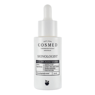 Cosmed %10 Azelaic Solution - Azelaik Asit ve Yeşil Çay içeren Leke Karşıtı Serum 30ml