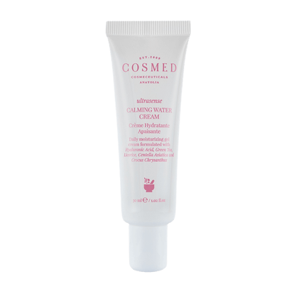 Cosmed Calming Water Cream - Hassas Ciltler için Yatıştırıcı Su Bazlı Nemlendirici Yüz Kremi 30ml