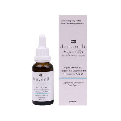 Jeuvenile Leke Karşıtı Cilt Tonu Eşitleyici Alpha Arbutin %2 + Liposomal Vitamin C %5 Serum