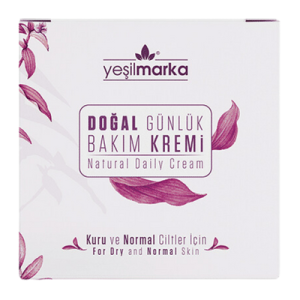 Yeşilmarka Normal ve Kuru Ciltler İçin Doğal Günlük Bakım Kremi 50 mL
