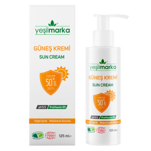 Yeşilmarka 50 Faktör Güneş Kremi 125 mL