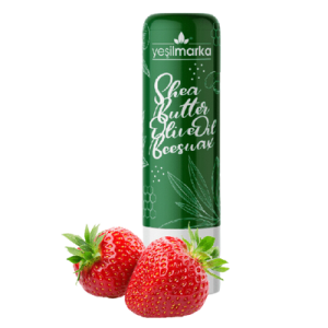 Yeşilmarka Doğal Dudak Balmı – Çilek Aromalı 4.15 g