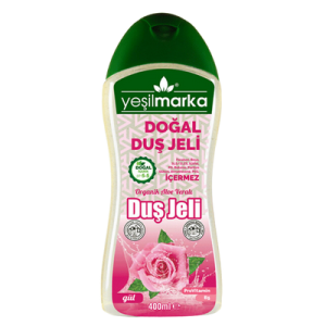 Yeşilmarka Doğal Duş Jeli – Gül 400 mL