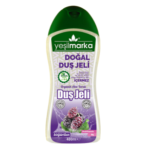 Yeşilmarka Doğal Duş Jeli – Böğürtlen 400 mL
