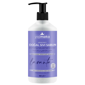 Yeşilmarka Arındırıcı Doğal Sıvı Sabun – Lavanta 400 mL