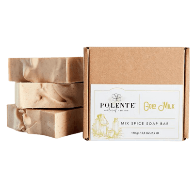Polente Natural Gold Milk Sabunu - Özel Zerdeçal Sabunu