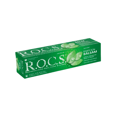 R.O.C.S. Gum Balm - Diş Eti için Balsam Diş Macunu (Bitki özlü içerik diş eti rahatsızlıklarına etkili koruma)