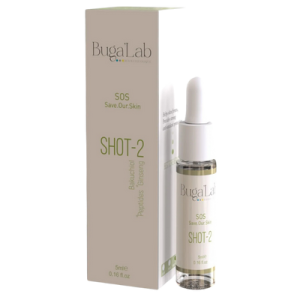 BugaLab Dermatologique SOS Shot-2 Serum Filler Etkili Bakuchiol Serum - Cilt Sıkılaştırıcı ve Yenileyici 5 mL
