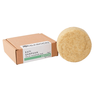 Baboon Natural Zeytin Katı Şampuan 95g
