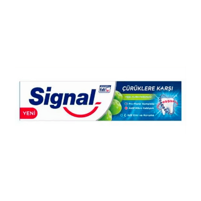 Signal Çürüklere Karşı Yeşil Elma Ferahlığı 100 ML Diş Macunu