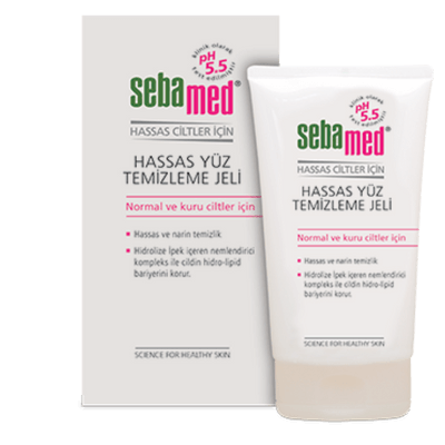 Sebamed Hassas Yüz Temizleme Jeli - Normal ve kuru ciltler için